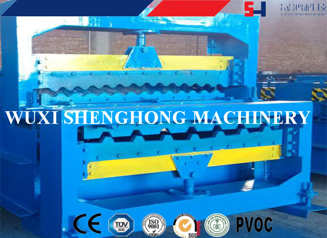 High speed Roofing Sheet Wall Panel Double Layer Roll Forming Machine