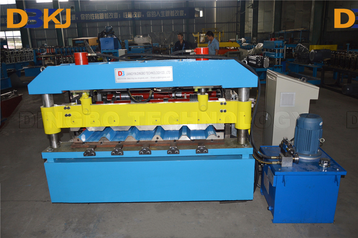Automatic Roll Forming Roof Panel Roll Forming Machine , roof panel making machine
