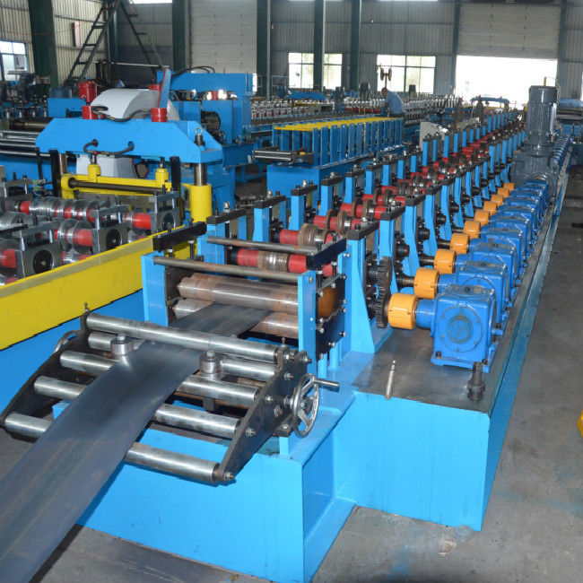 Shelving Rack Pallet Rack Step Beam Roll Forming Machine , Cold Roll Forming Equipment